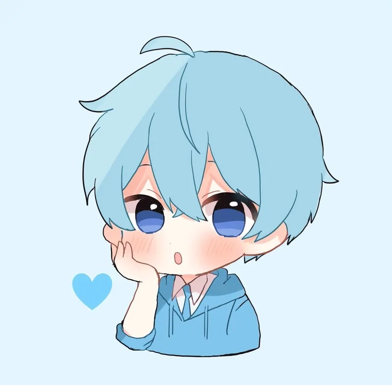 Ảnh anime nam chibi và bộ sưu tập hình ảnh cực chất
