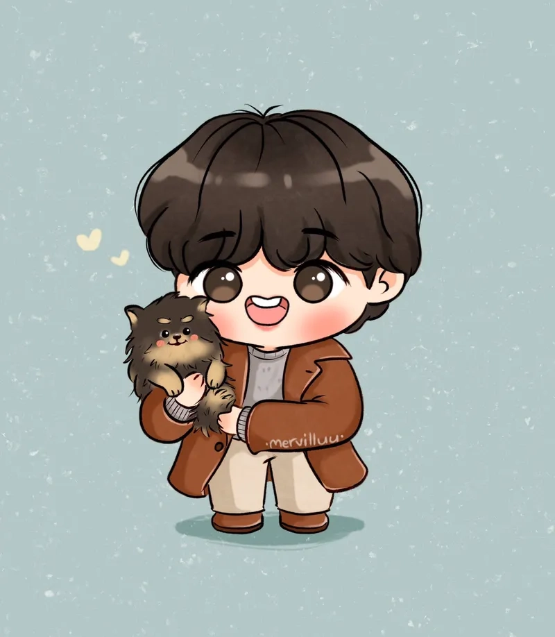 Anime chibi nam cute mang đến hình ảnh siêu đáng yêu
