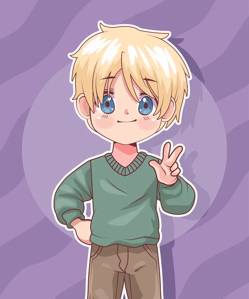 Anime cute chibi nam và phong cách anime dễ thương nhất