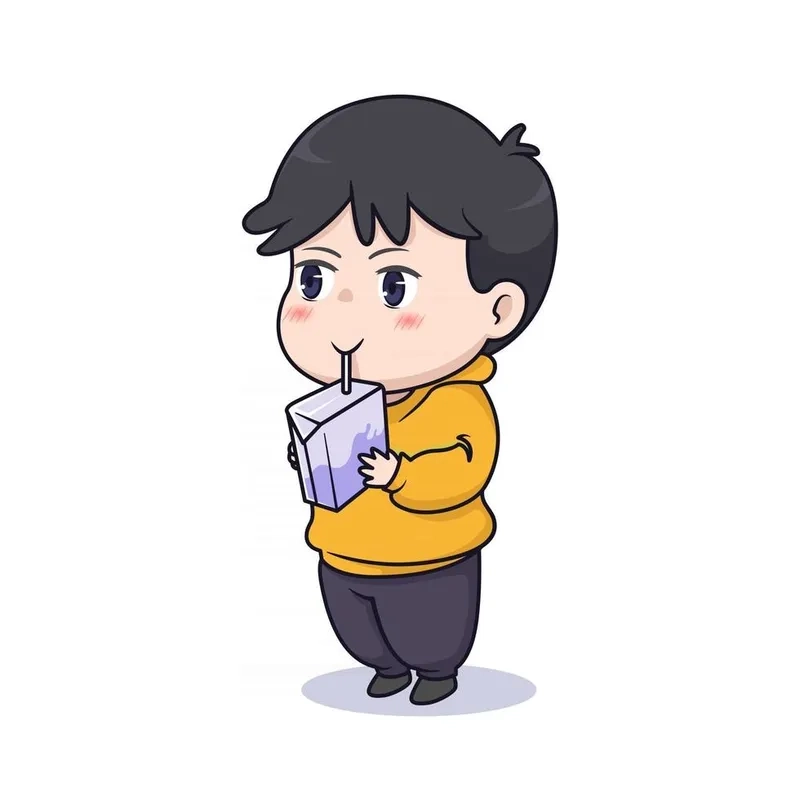 Avatar cute chibi nam thể hiện phong cách anime độc đáo