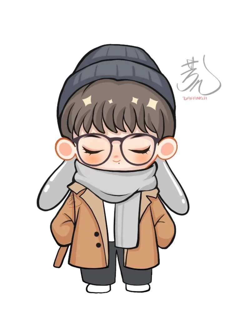 Hình anime nam cute chibi khiến fan anime mê mẩn