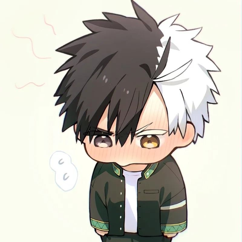 Hình chibi cute dễ về nam để vẽ và sáng tạo theo ý thích