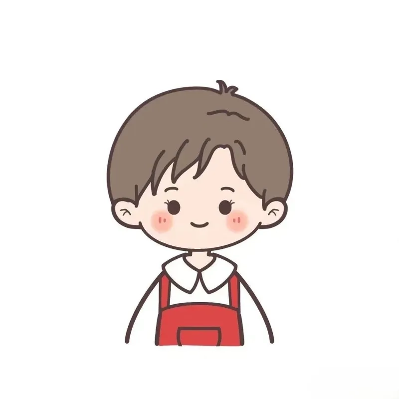 Hình ảnh anime dễ thương chibi nam với nét vẽ kawaii