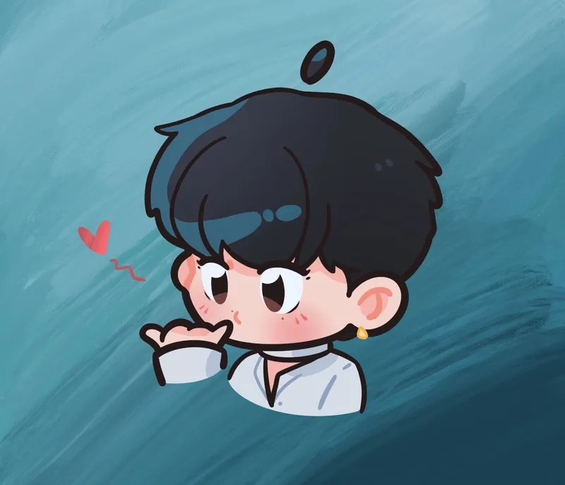 Ảnh anime chibi cute nam làm say lòng người hâm mộ