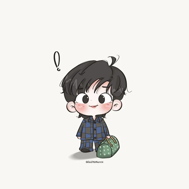 Ảnh chibi nam ngầu làm bùng nổ cộng đồng yêu anime