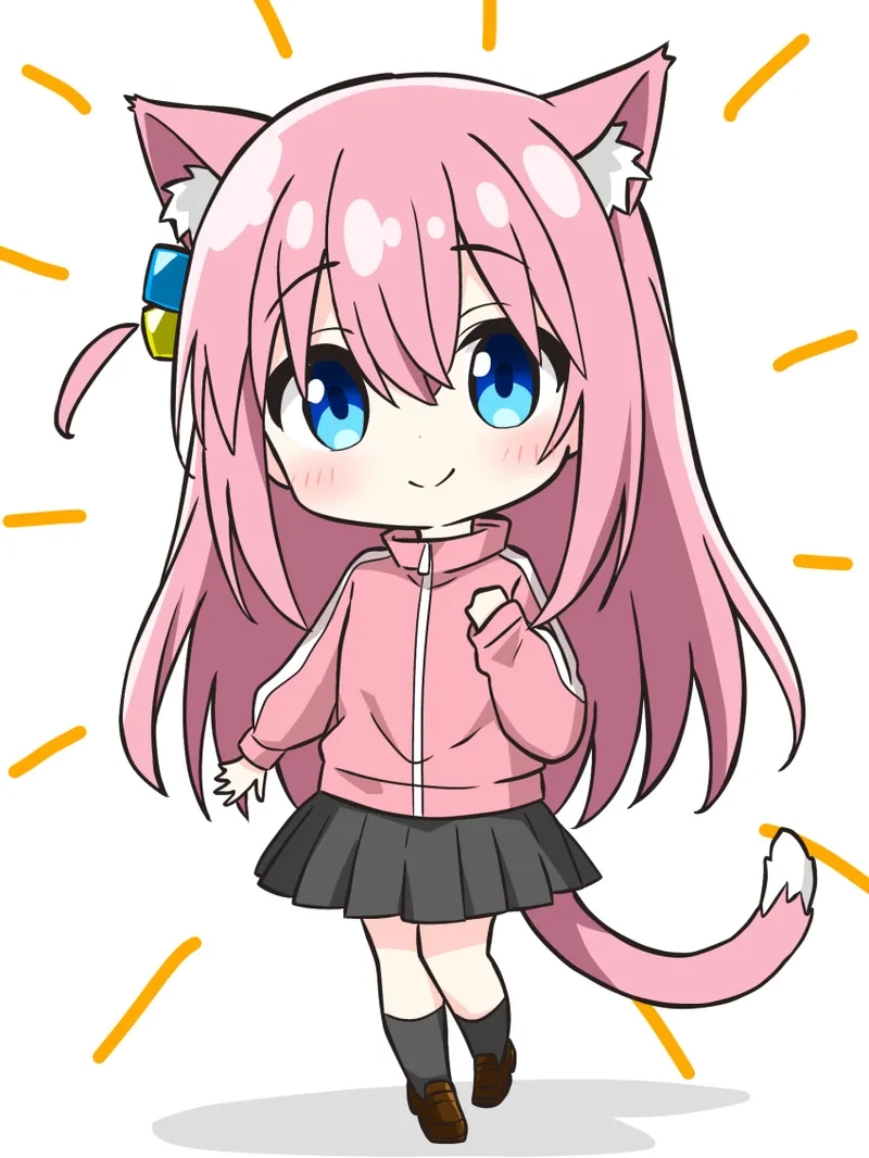 Tìm anime nữ đáng yêu chibi để làm mới màn hình