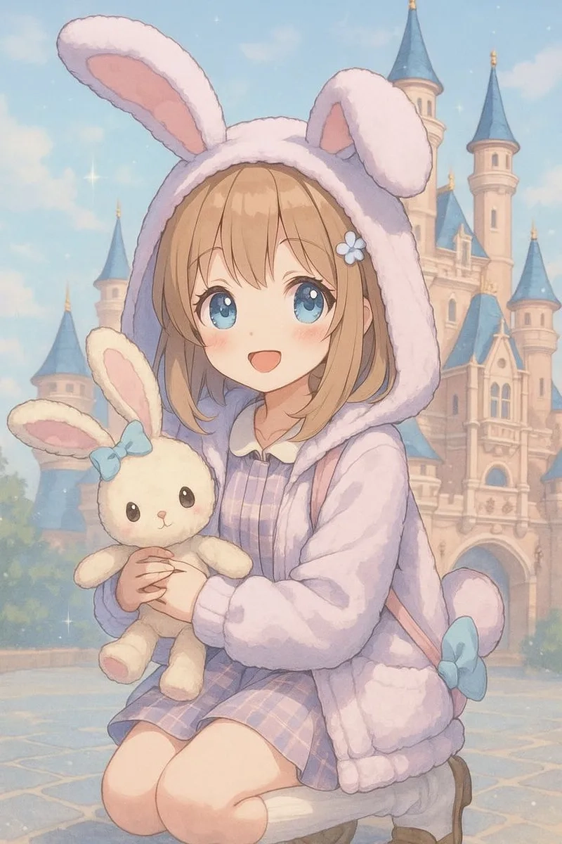 Hình ảnh anime cute nữ chibi khiến bạn yêu từ cái nhìn đầu