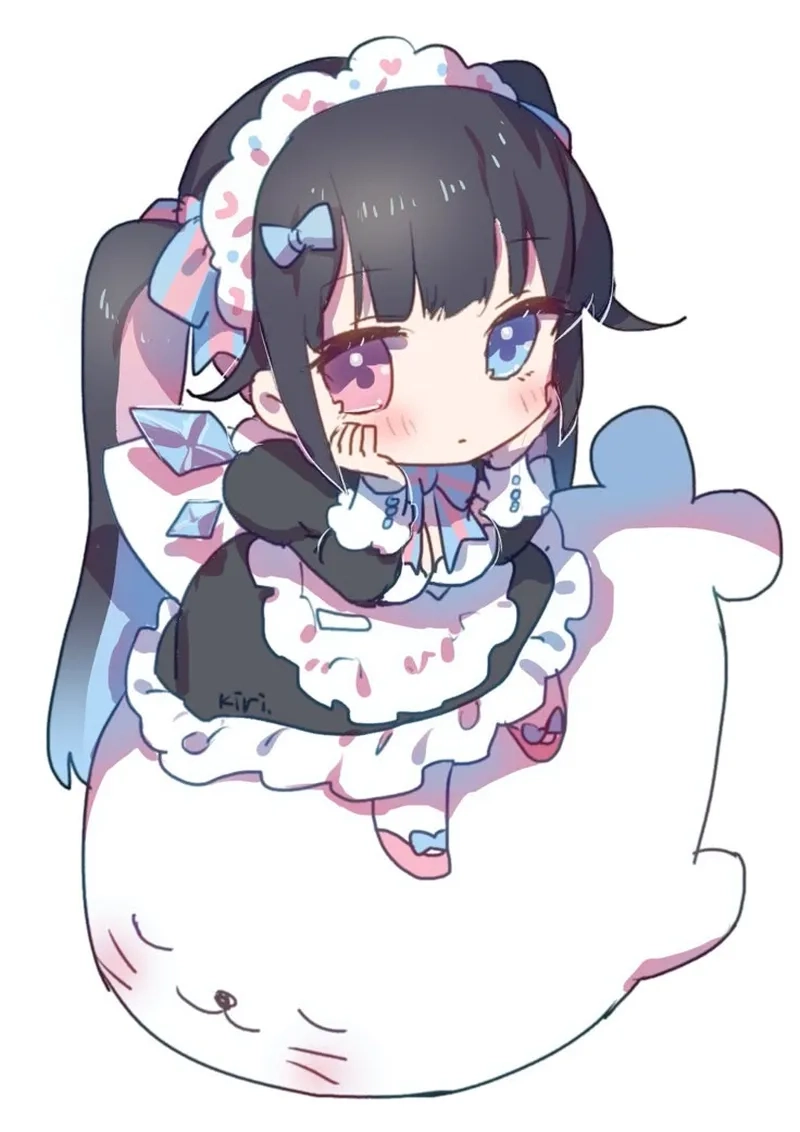 Bộ sưu tập hình ảnh anime nữ chibi đẹp lung linh cho fan anime