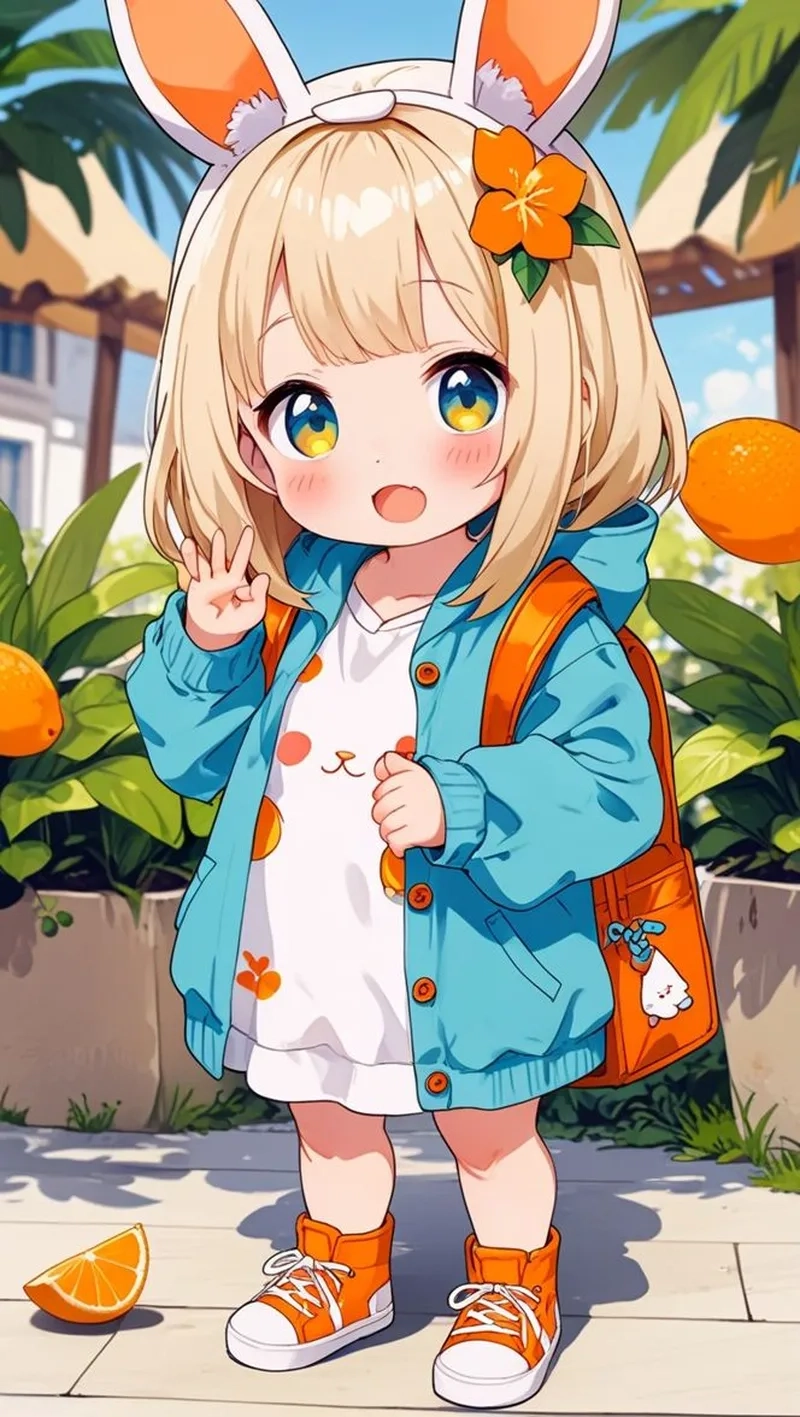 Ảnh anime chibi cute nữ làm avatar Facebook thêm nổi bật