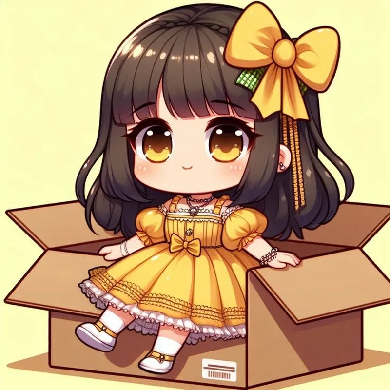 Ảnh anime nữ chibi cute ngọt ngào cho mọi fan anime
