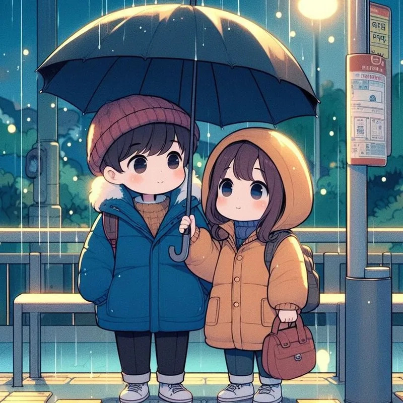 Cùng ngắm cặp đôi chibi cute trong khoảnh khắc đáng nhớ