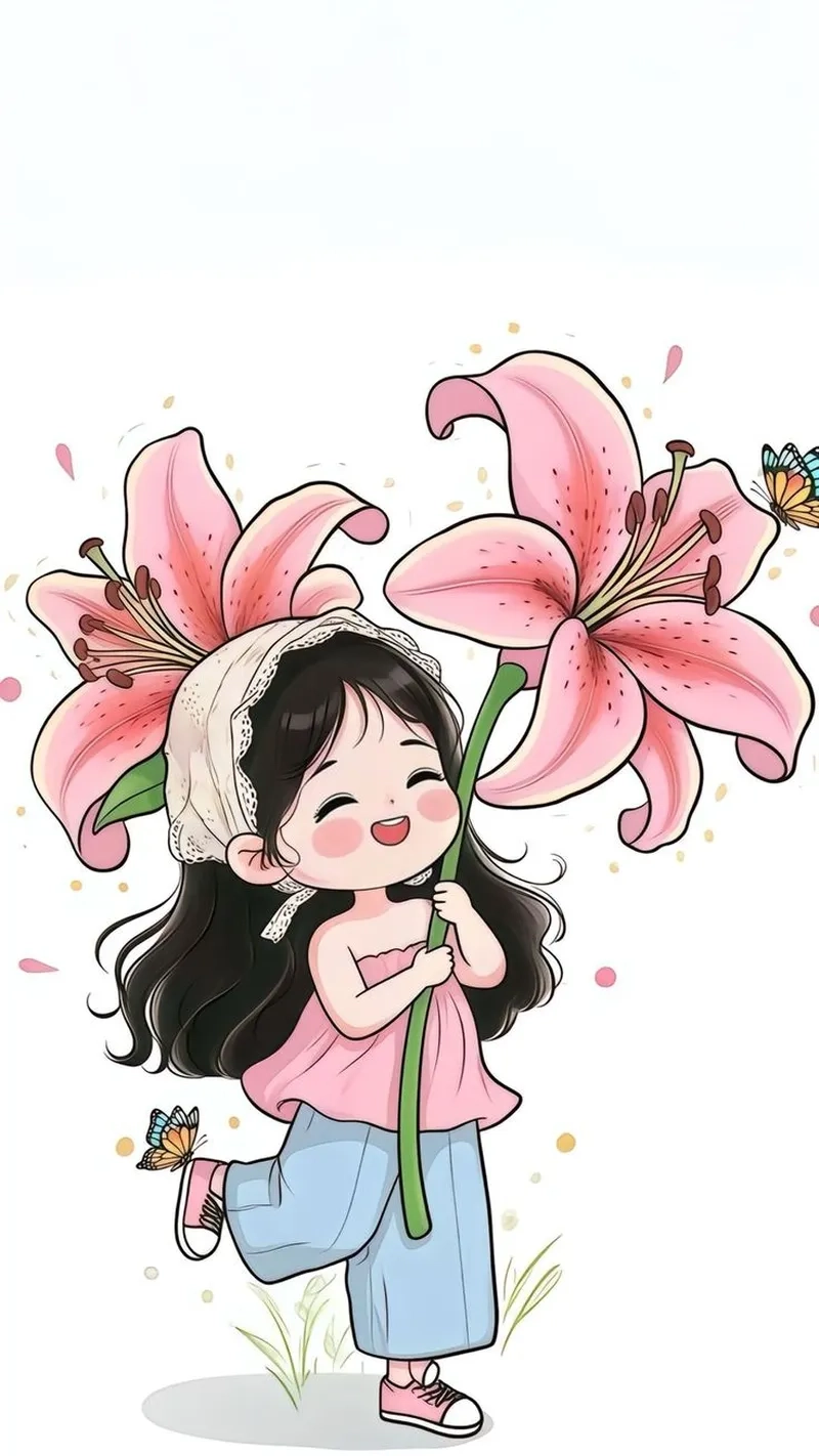 Hình nền chibi ngầu mang phong cách cá tính cho fan anime