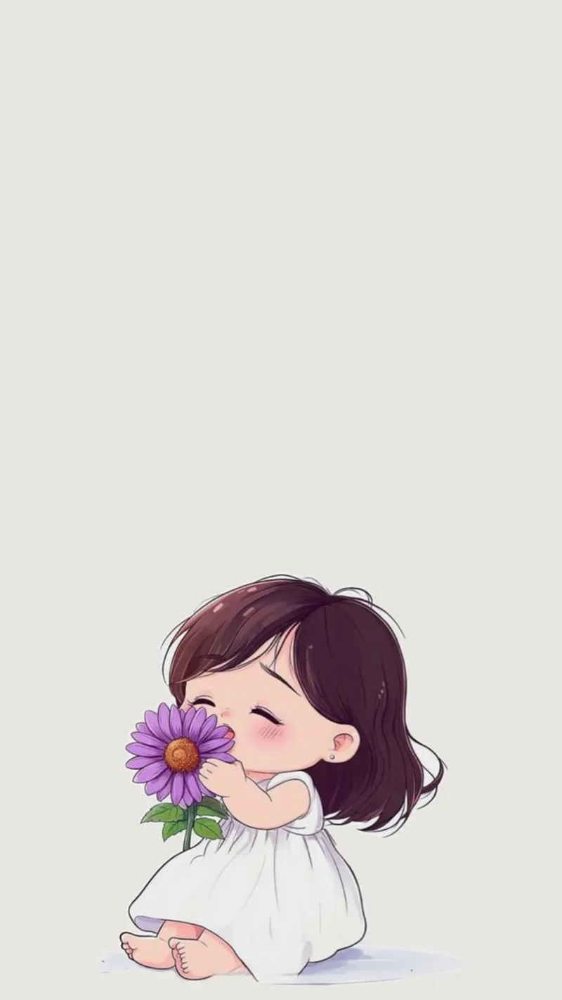 Hình nền cute chibi mang đến năng lượng tích cực mỗi ngày