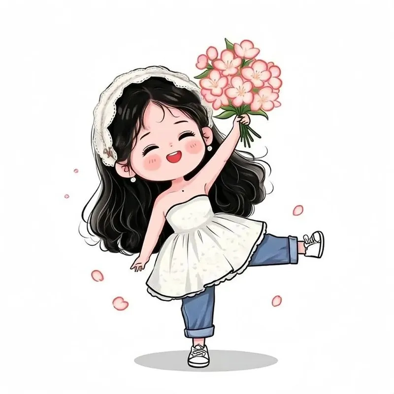 Anime chibi hình nền mang phong cách độc đáo cho fan anime