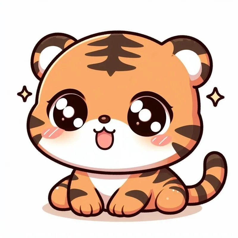 Khám phá cách vẽ con hổ chibi đơn giản cho người mới