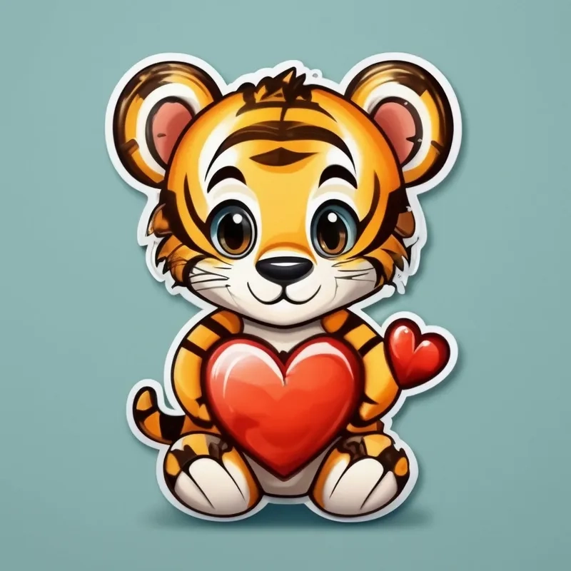 Enzo Bạch Hổ chibi độc đáo cho fan yêu hổ