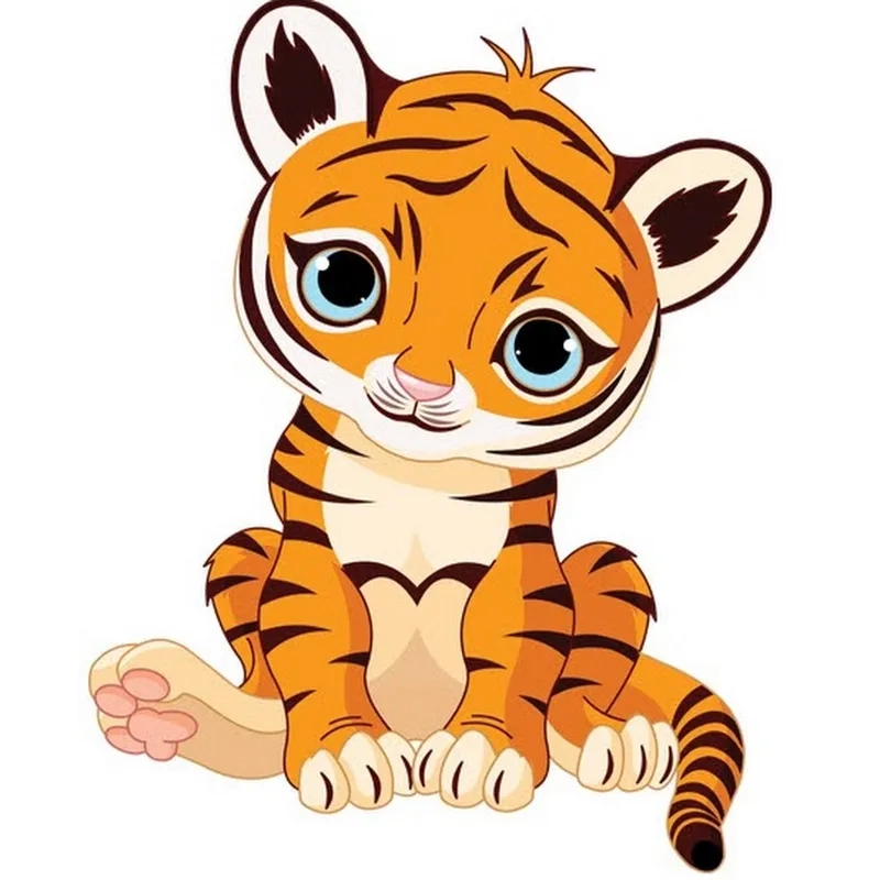 Ngắm mặt hổ chibi để thư giãn cuối ngày