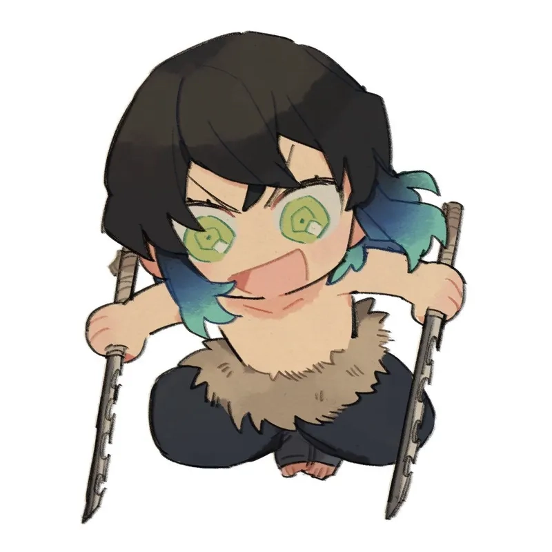 Lưu Inosuke chibi Pinterest để làm mới màn hình