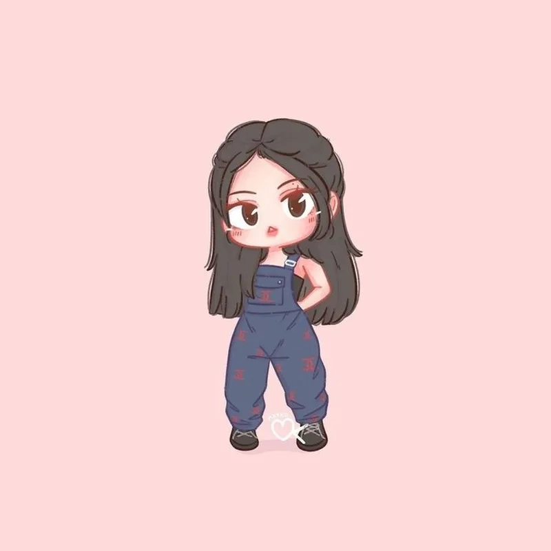 Học vẽ Jennie chibi đơn giản để tạo fanart độc đáo