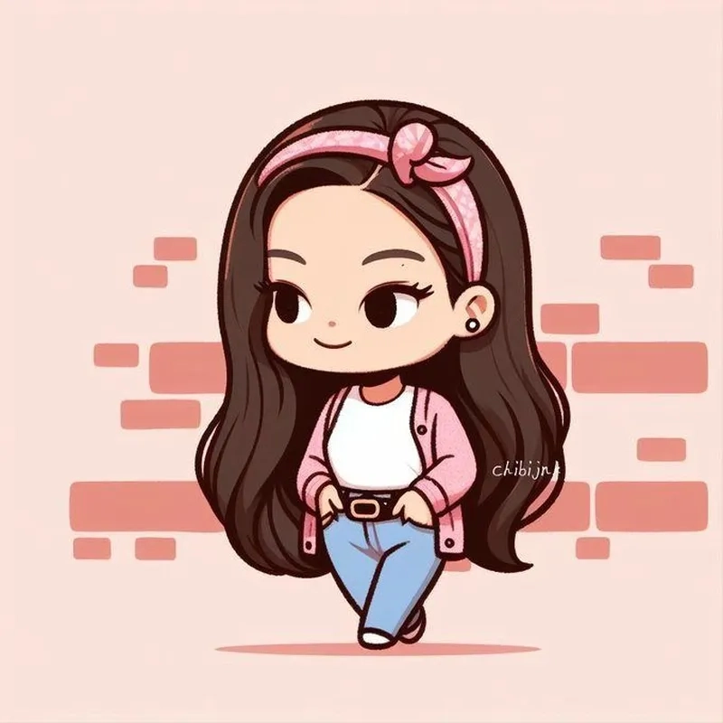 Thử vẽ Jennie chibi đơn giản để sáng tạo cùng Jennie