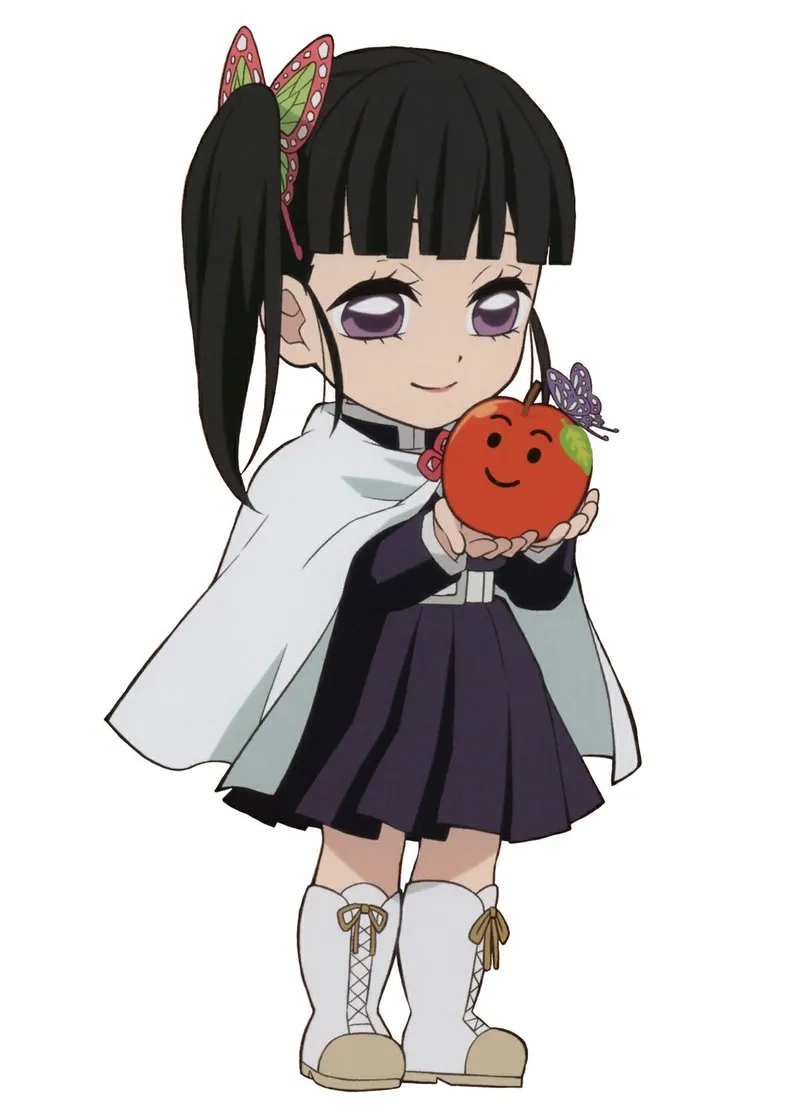 Tsuyuri Kanao chibi cute và nét vẽ anime siêu dễ thương