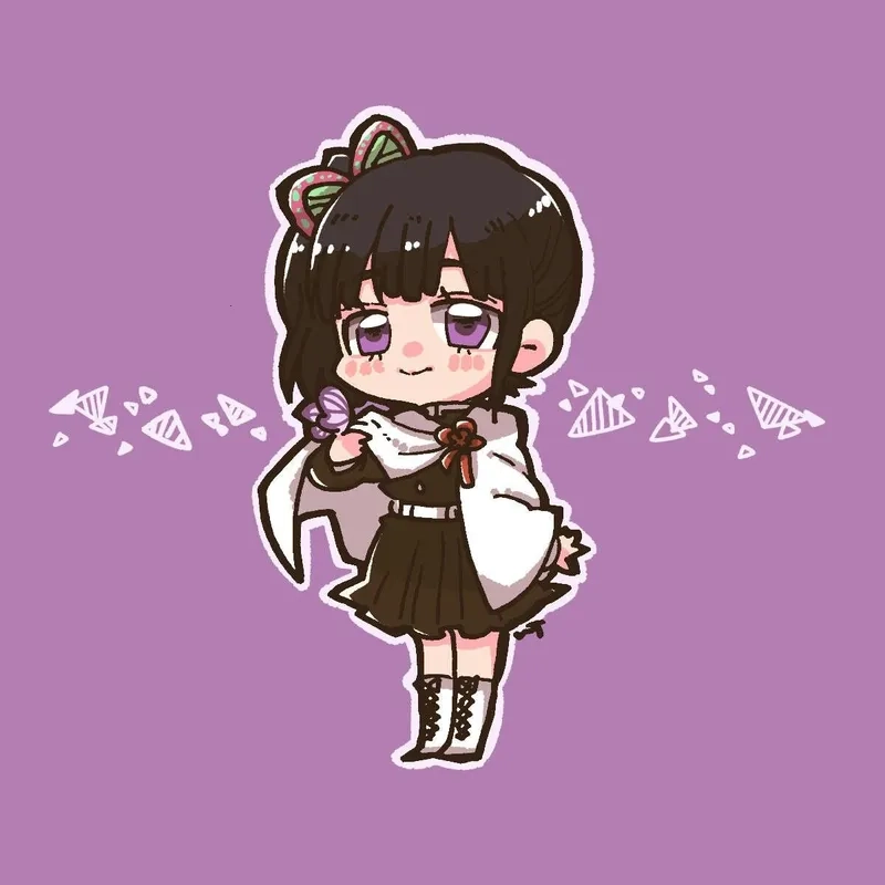 Kanao fanart chibi với nét vẽ sáng tạo từ cộng đồng fan