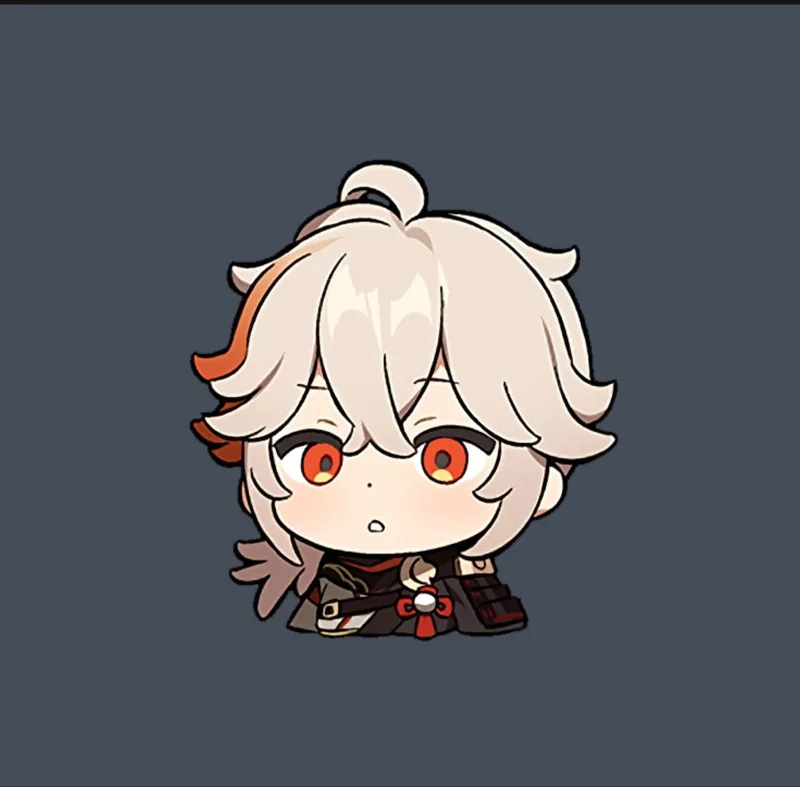 Tải Kazuha chibi png để tạo avatar độc đáo cho mạng xã hội
