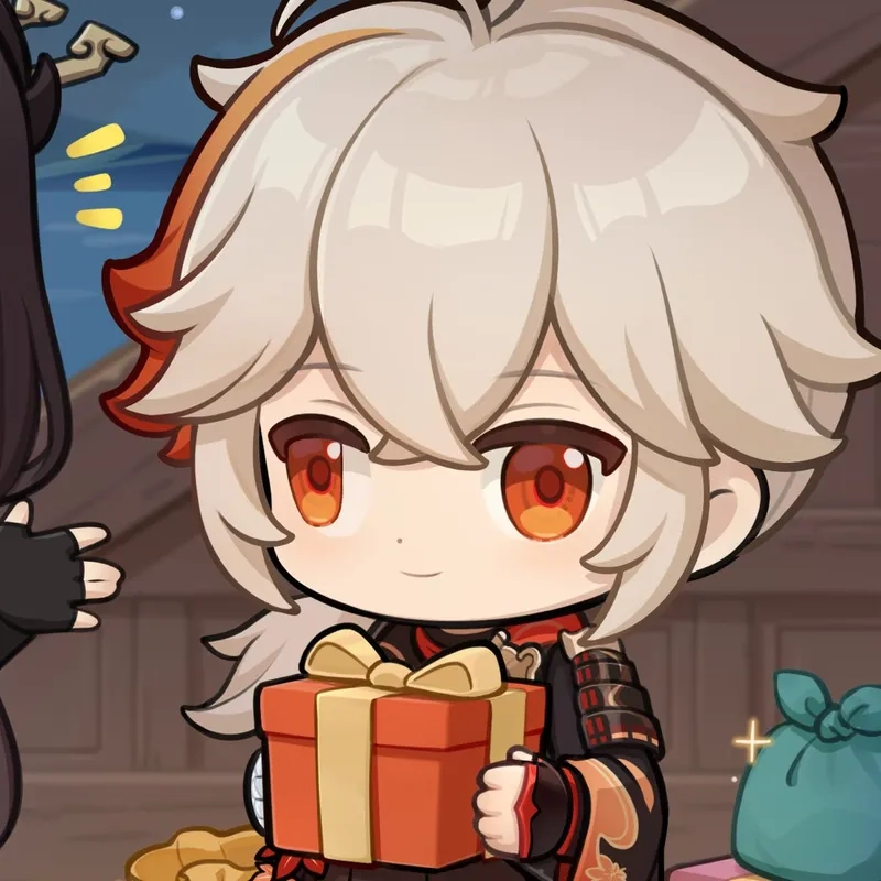 Khám phá Xiao x Kazuha trong phiên bản chibi đáng yêu