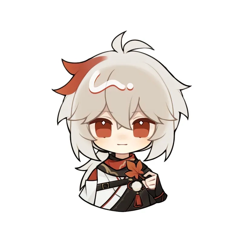 Tải ảnh Kazuha chibi làm hình nền cực cute cho fan anime