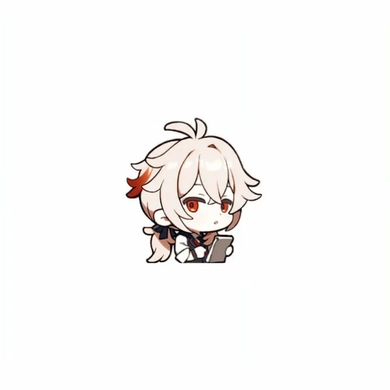 Tải Kazuha chibi emote để làm sinh động cuộc trò chuyện