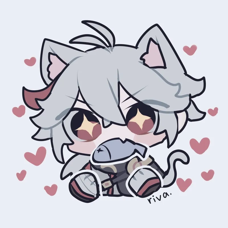 Tải Kazuha chibi png transparent cho thiết kế sáng tạo