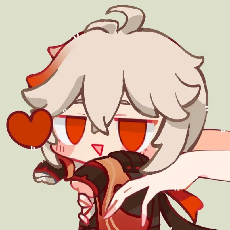 Sưu tầm gambar Kazuha chibi với nét vẽ anime siêu đáng yêu