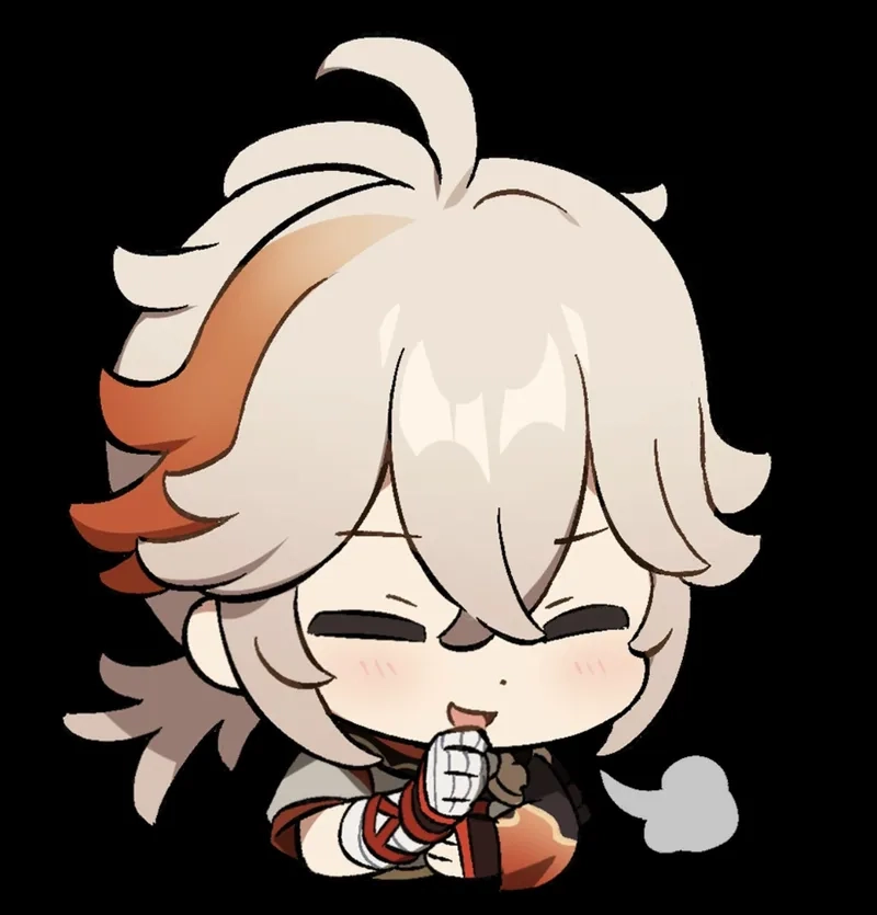 Tải imagenes de Kazuha chibi để làm đẹp màn hình điện thoại
