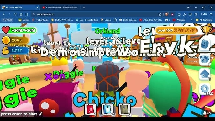 Bối Cảnh Của Game Sword Masters