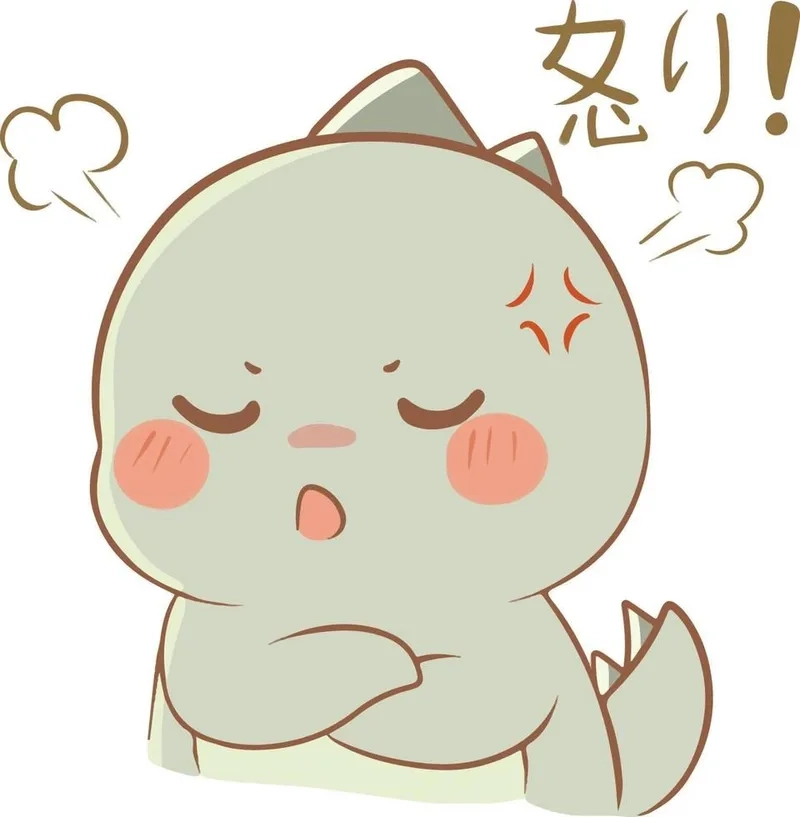Tải ảnh khủng long chibi làm avatar cực chất