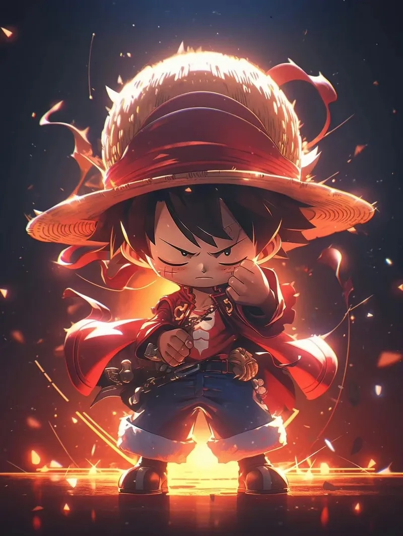 Học vẽ Luffy chibi để sáng tạo cùng One Piece