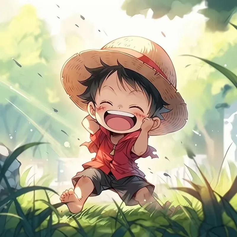 Tải hình Luffy chibi để làm mới màn hình điện thoại