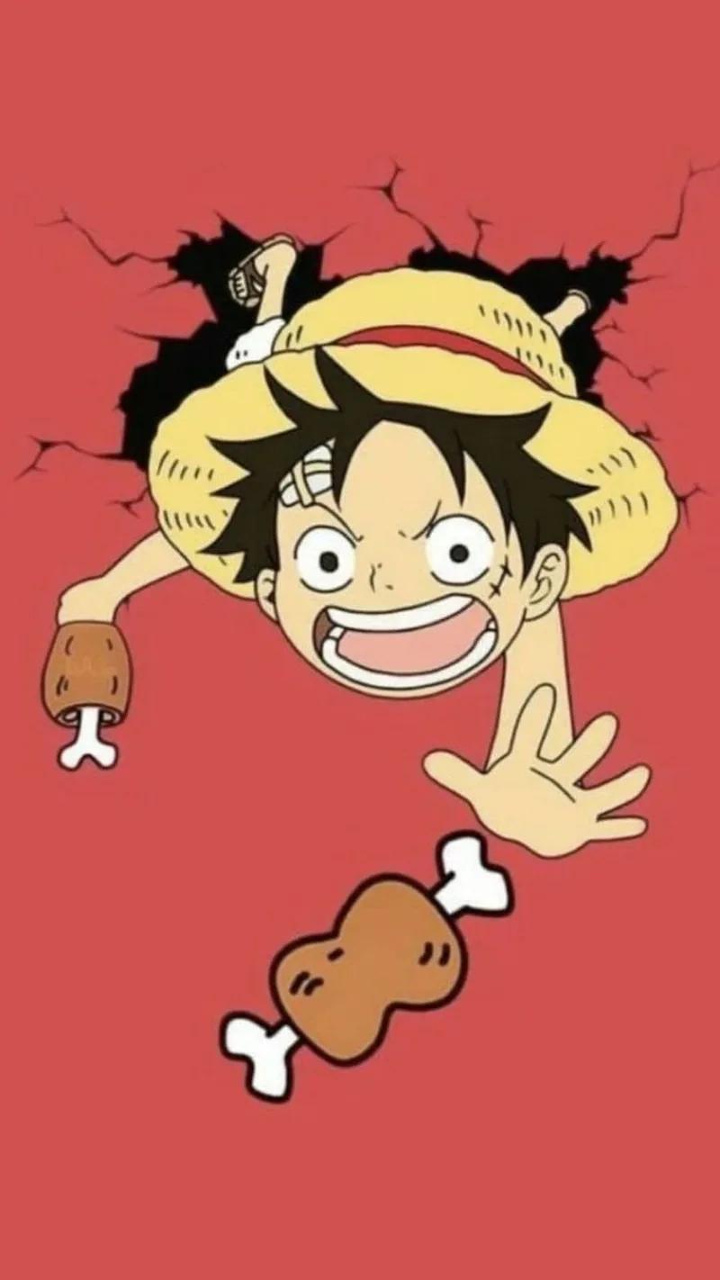One Piece chibi Luffy khiến bạn cười cả ngày