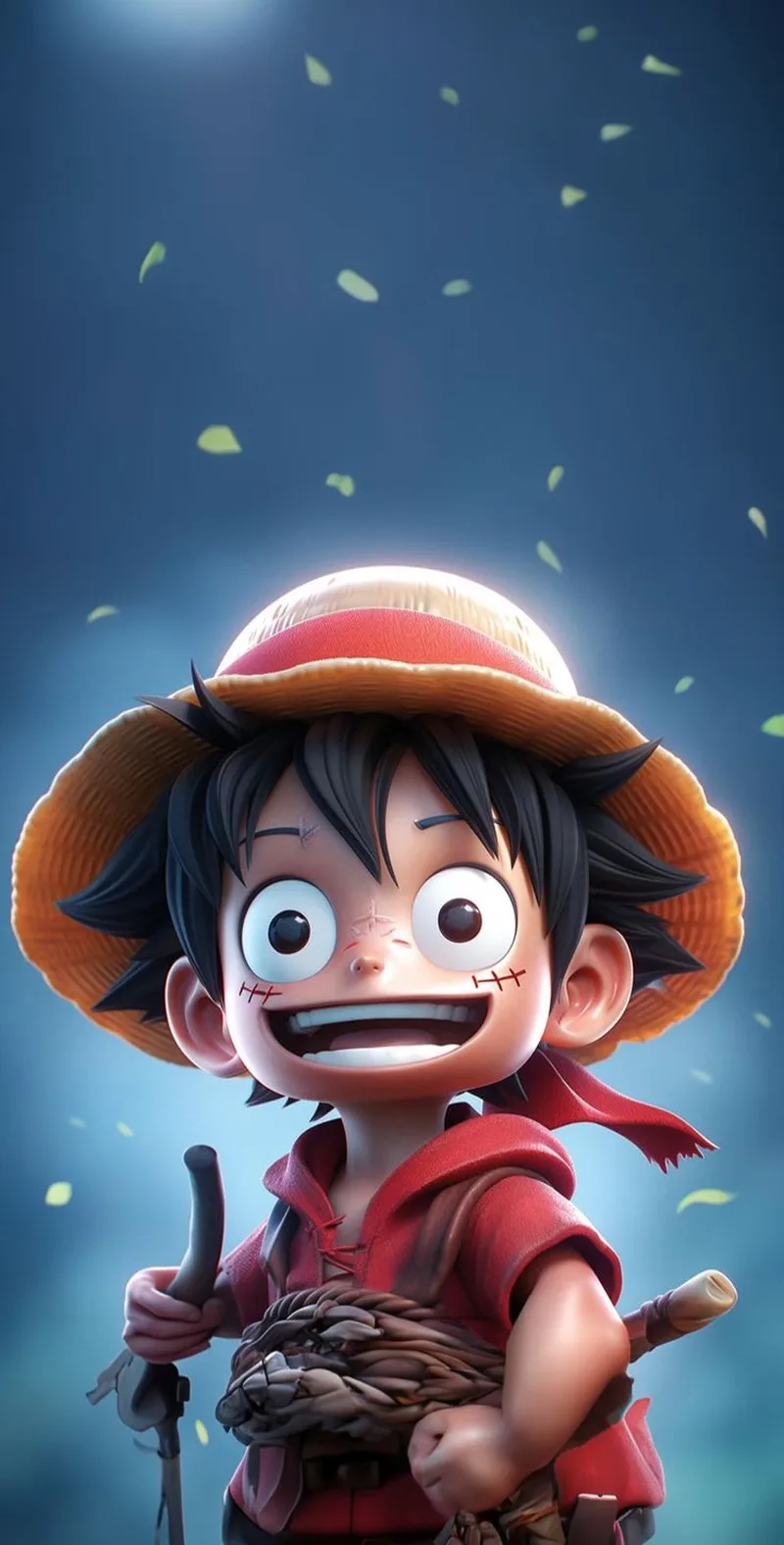 Ngắm cute Luffy chibi để xua tan mọi mệt mỏi