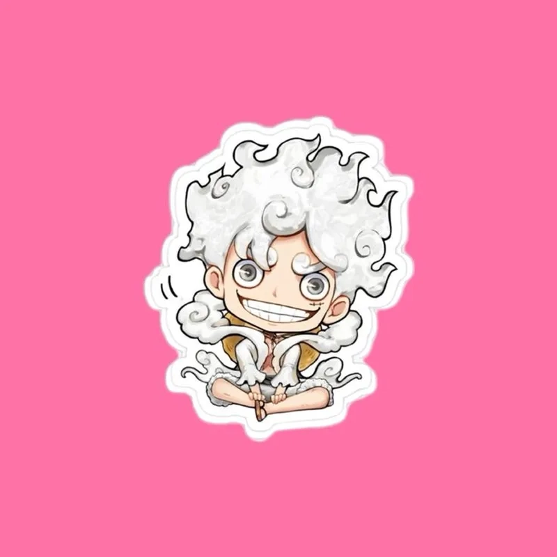 Luffy Gear 5 chibi cute khiến bạn tan chảy ngay