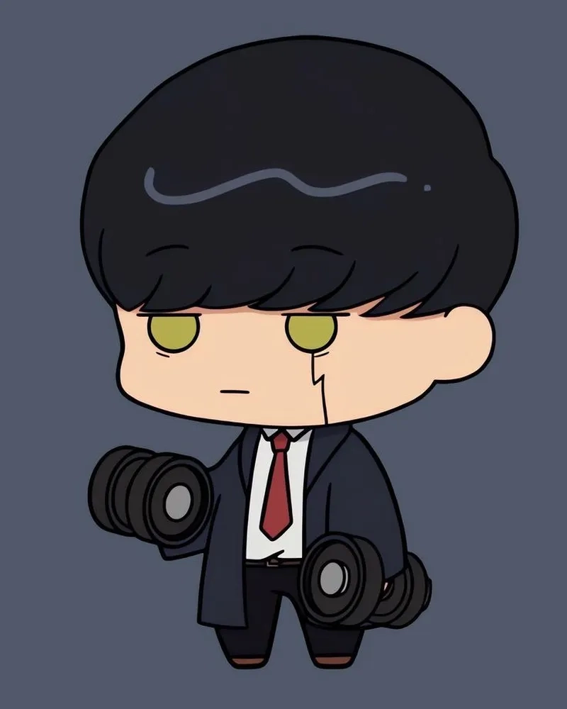 Xem ngay mashle anime với phong cách chibi cực chất