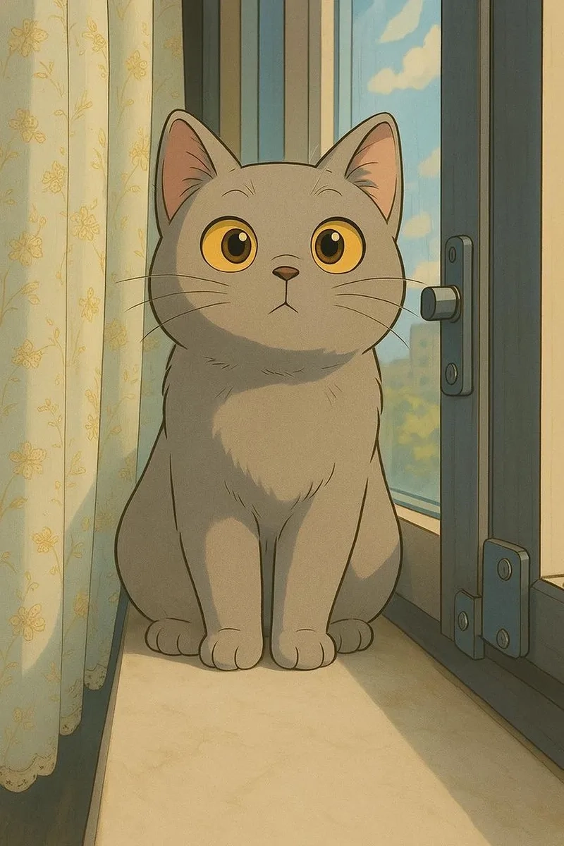 Tải ảnh mèo chibi cute để làm avatar siêu yêu