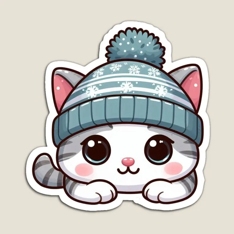Tải ảnh cute mèo chibi để làm avatar siêu đáng yêu