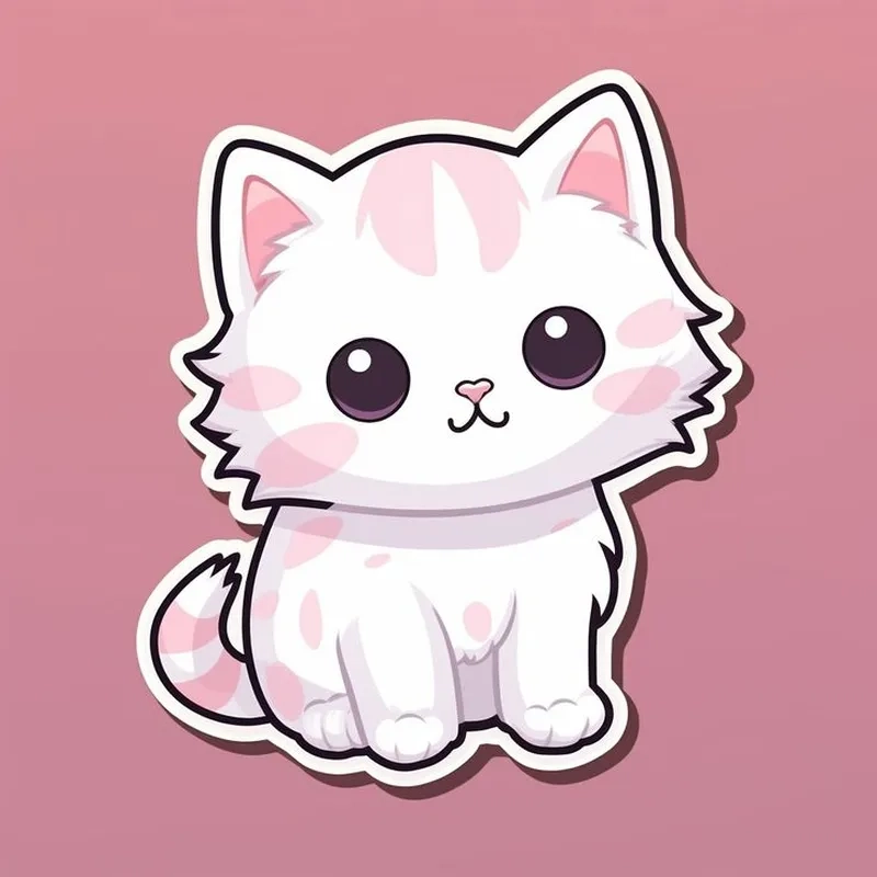 Tải hình cute mèo chibi để làm mới giao diện