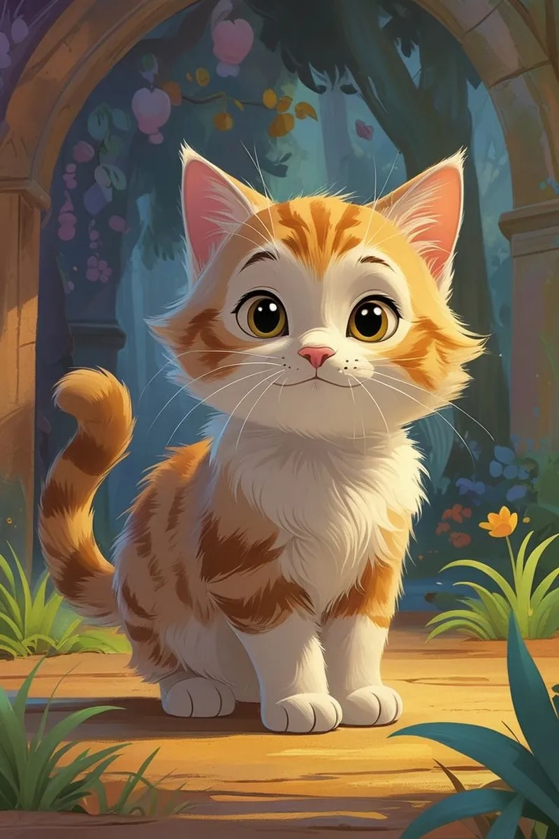 Ngắm vẽ con mèo chibi với nét vẽ siêu đáng yêu