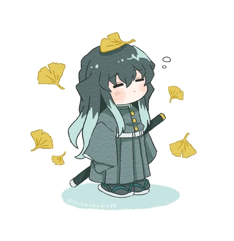Bộ sưu tập ảnh Muichirou chibi đẹp lung linh cho fan