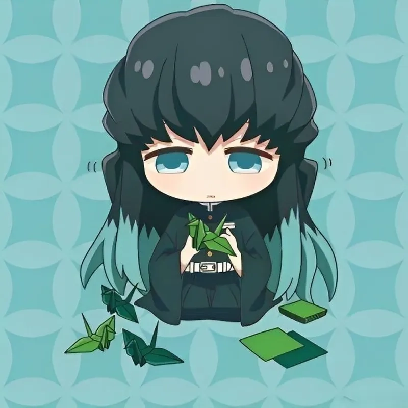 Bộ sưu tập anime Muichirou chibi khiến fan mê mẩn