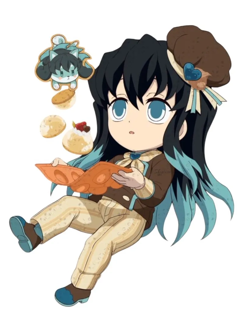 Tải hình Muichirou chibi cute làm hình nền cực dễ thương