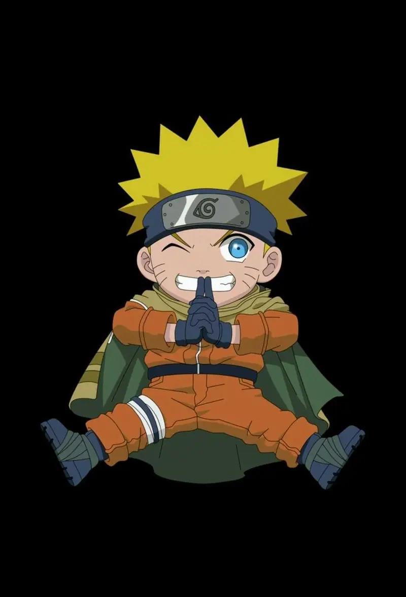 Hình ảnh Naruto chibi làm mới bộ sưu tập anime