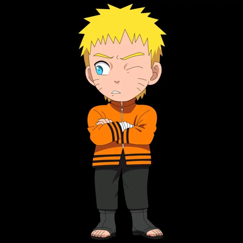 Naruto chibi ngầu mang phong cách ninja đỉnh cao
